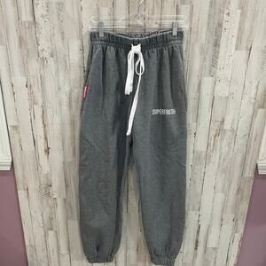 Superfresh Gray Limited Edition Baggies Sweatpants Mens Size Small Pockets